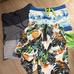 Stylish Men's Multi-Color Shorts Set